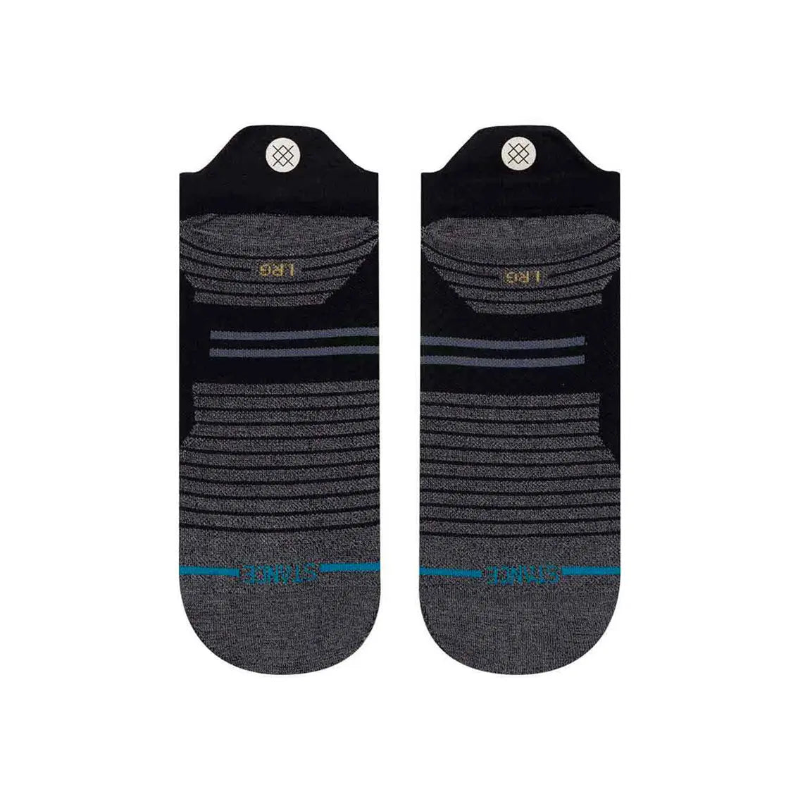 Unisex Stance Run Tab ST Socks - Black | Running, Hiking & Workout Socks for Men & Women - Comfortable Athletic Socks for Sports & Daily Wear