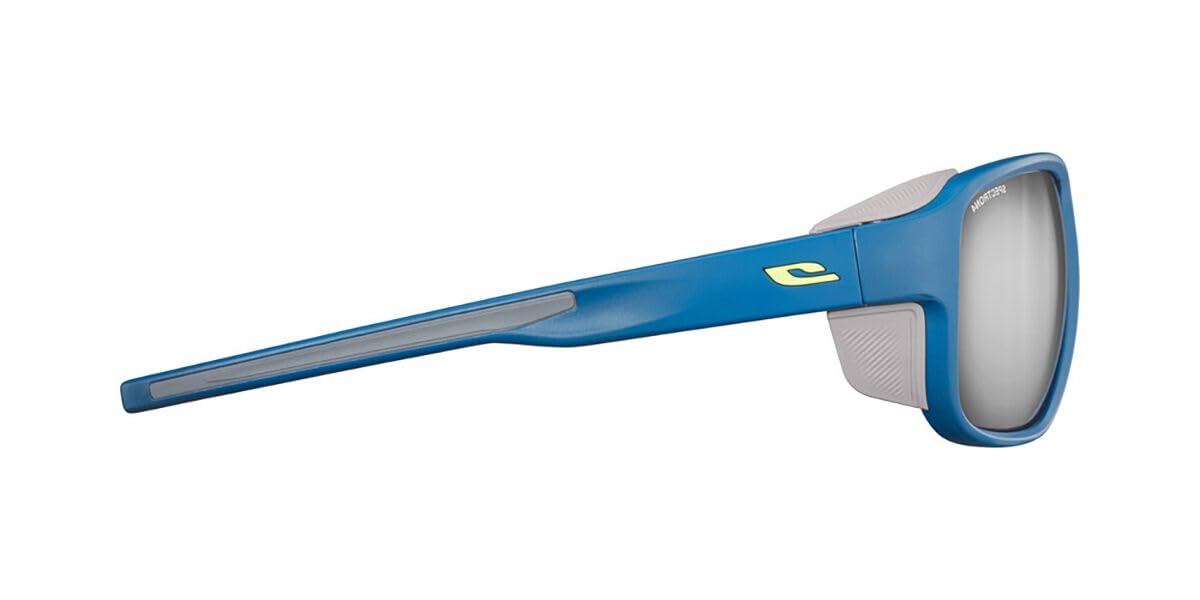 JULBO MONTEBLANCO 2 Polarized Sunglasses for Men - Blue/Gray/Yellow Lens - UV Protection - Lightweight & Durable - Perfect for Hiking, Cycling & Outdoor Adventures