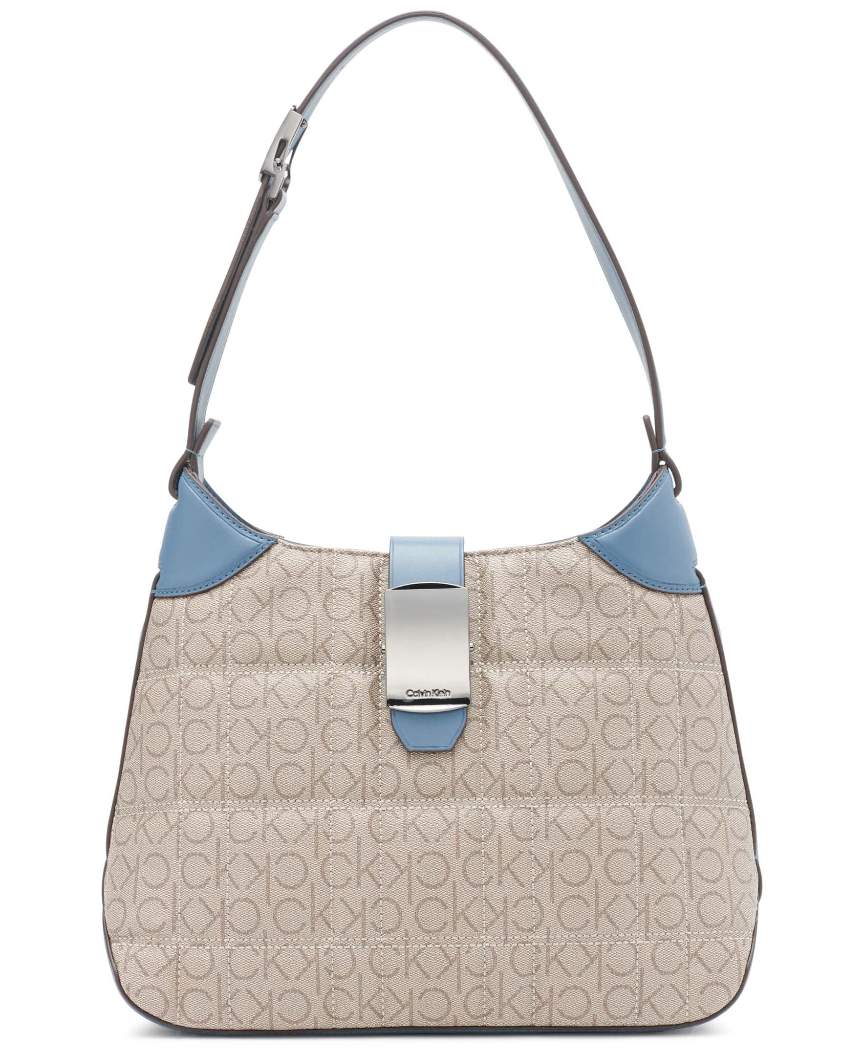 Calvin Klein Frankie Shoulder Bag for Women - Stylish Leather Crossbody Purse with Adjustable Strap, Perfect for Work, Travel & Everyday Use