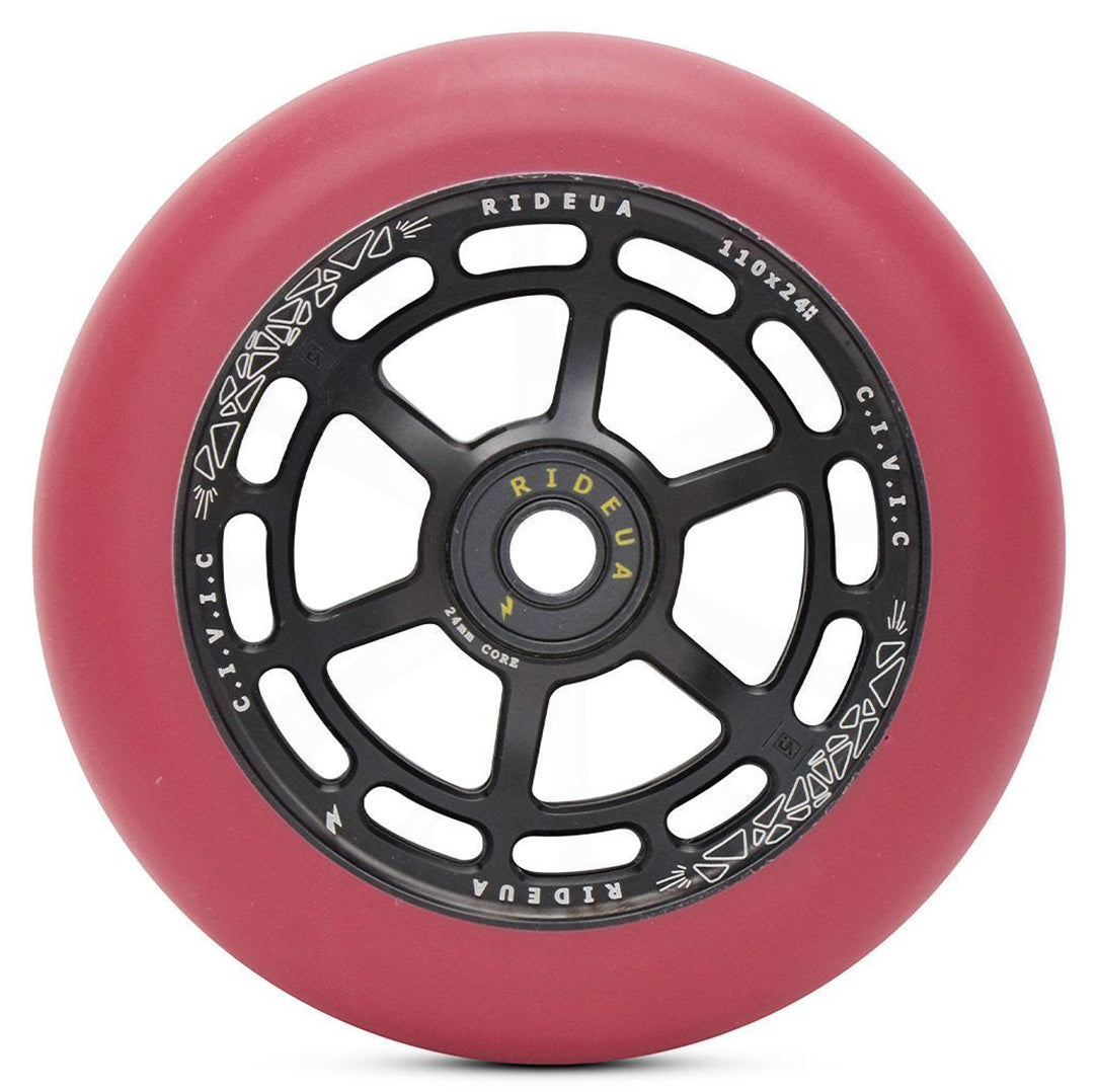 UrbanArtt Civic Wheels 110mm - High Performance Skateboard Wheels for Smooth Riding | Perfect for Street Skating and Commuting