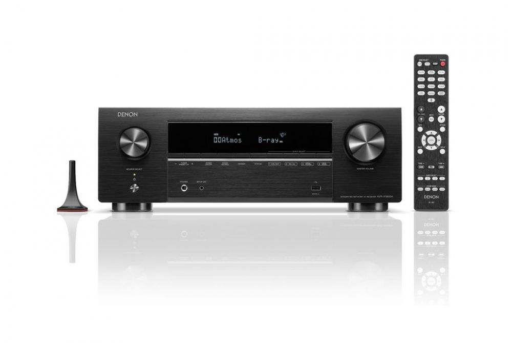 Denon AVR-X1800H 8K AV Receiver with Monitor Audio Bronze 500 5.1 Home Theater Speaker System - Premium 7.2 Channel Dolby Atmos Surround Sound Bundle for Movies, Gaming & Music