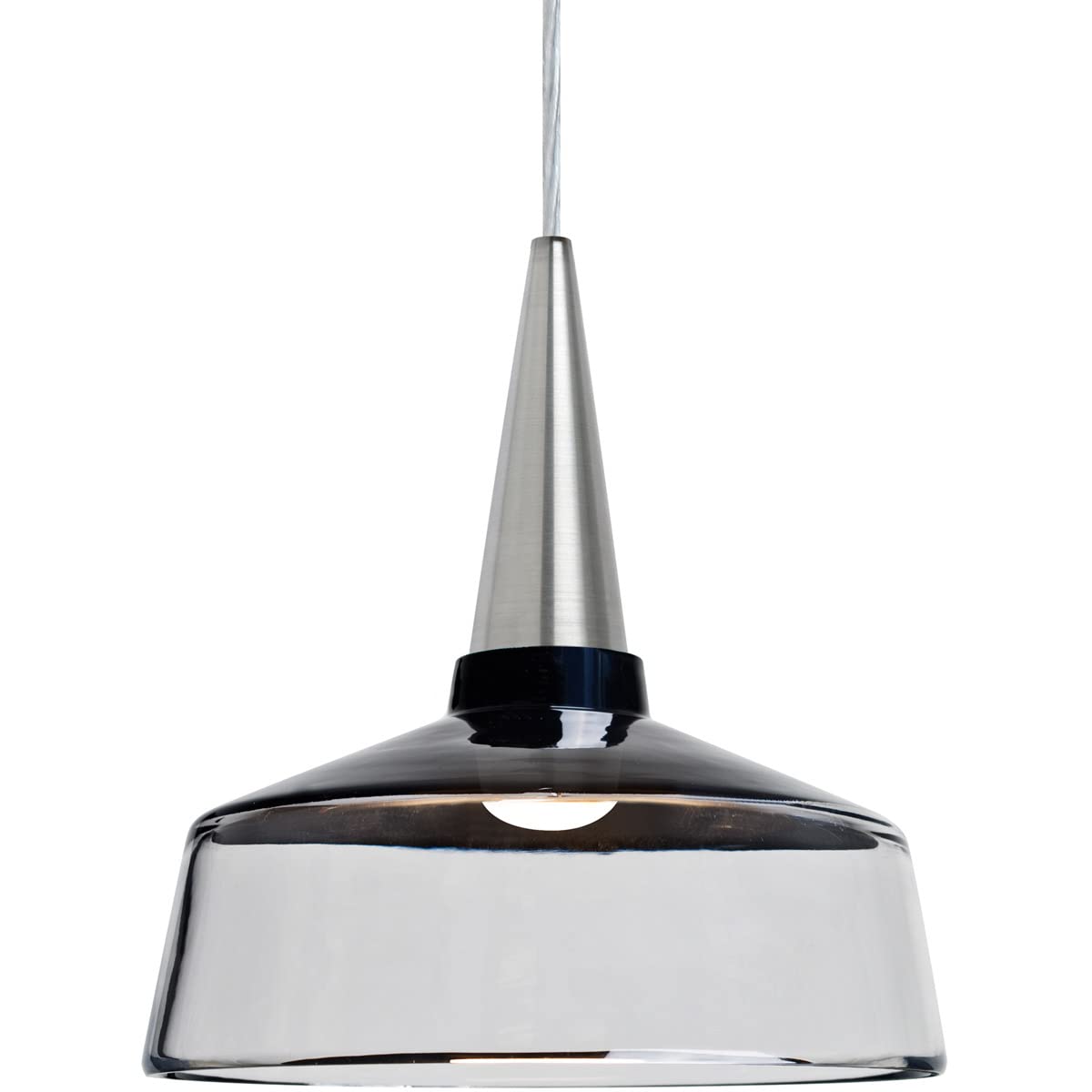 Baron Collection 10-Light LED Pendant Lighting Fixture - Modern Black Chandelier for Dining Room, Kitchen Island, or Living Room Decor