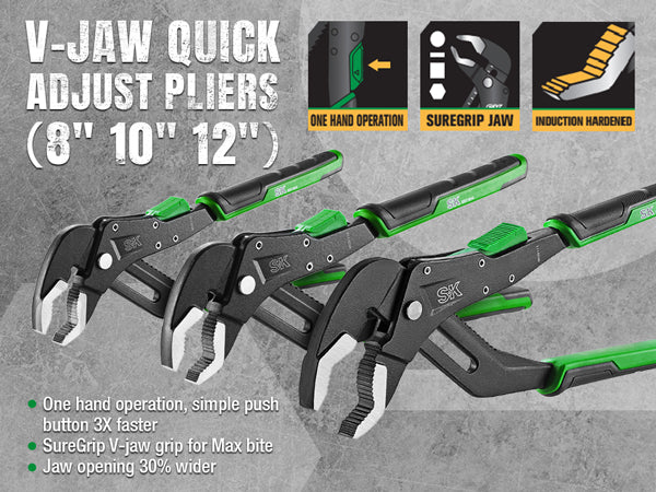 5-Piece Dual Material Multi-Purpose Pliers Set - Heavy Duty Home Repair, DIY Projects & Automotive Tool Kit for Professionals & Handymen