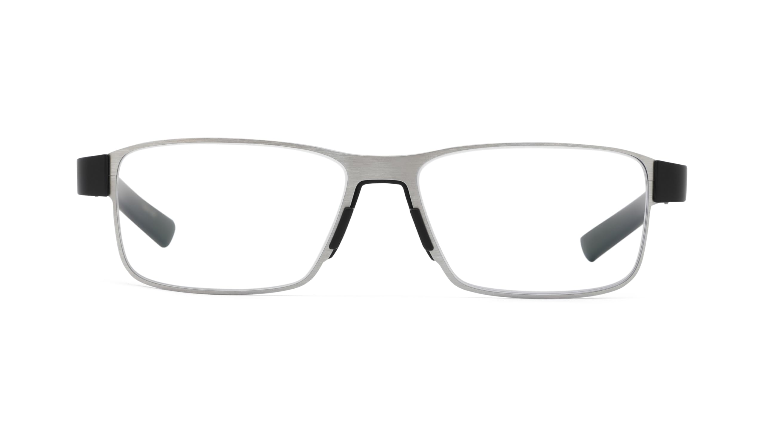 Porsche Design P8815 Blue Light Blocking Reading Glasses - Grey/Black Frame for Computer Use & Eye Strain Relief