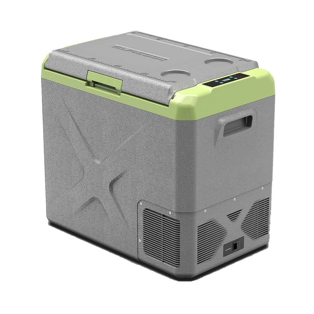 Alpicool X50 Portable Car Refrigerator - 12V/24V DC & 110V AC, 50 Quart Electric Cooler for Road Trips, Camping, and Outdoor Adventures