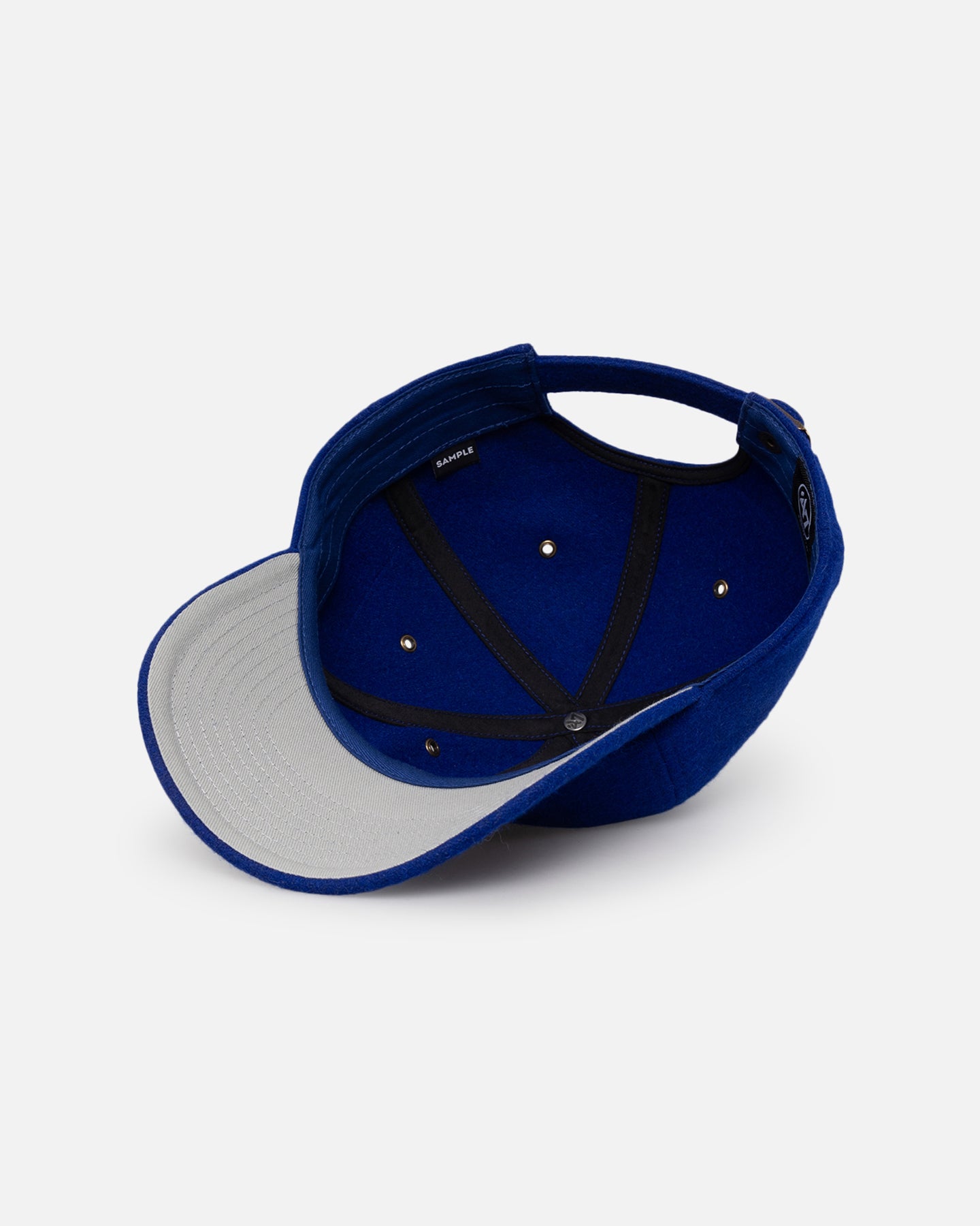 47 Brand Kentucky Wildcats Wooly 47 Clean Up Strapback Royal Adjustable Hat - Official NCAA Wildcats Fan Gear for Basketball Games & Outdoor Activities