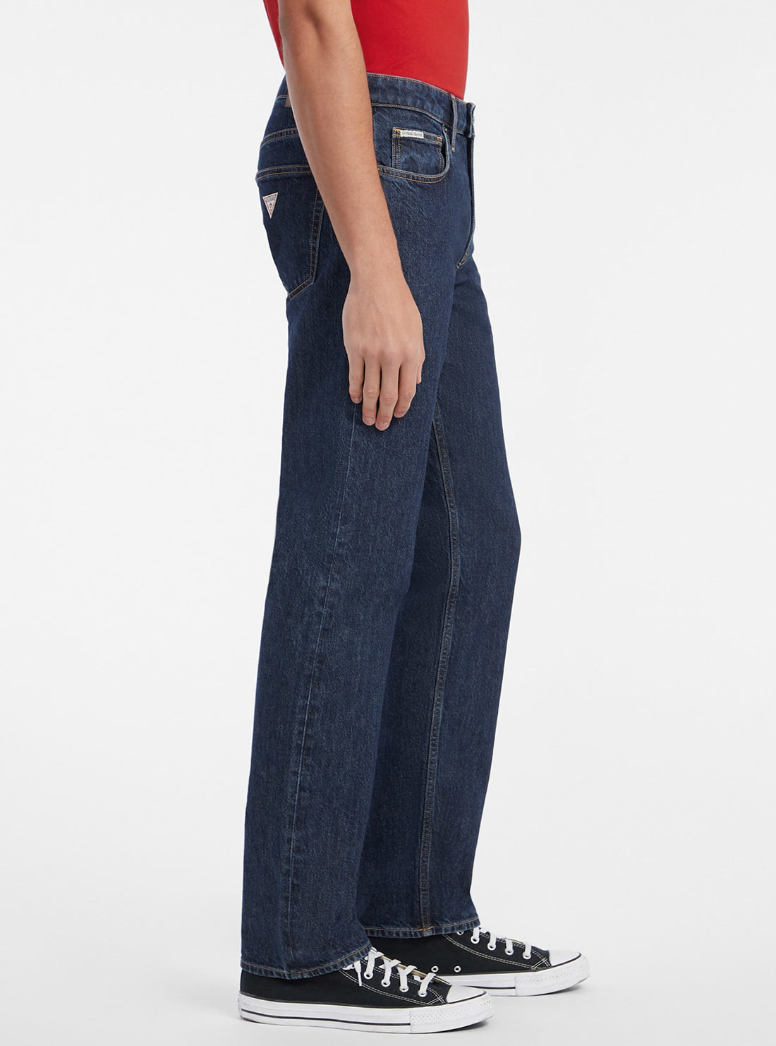 Guess G16 Straight Leg Jeans for Women - Classic Blue Denim Pants with Stretch | Perfect for Casual Wear, Office & Date Nights