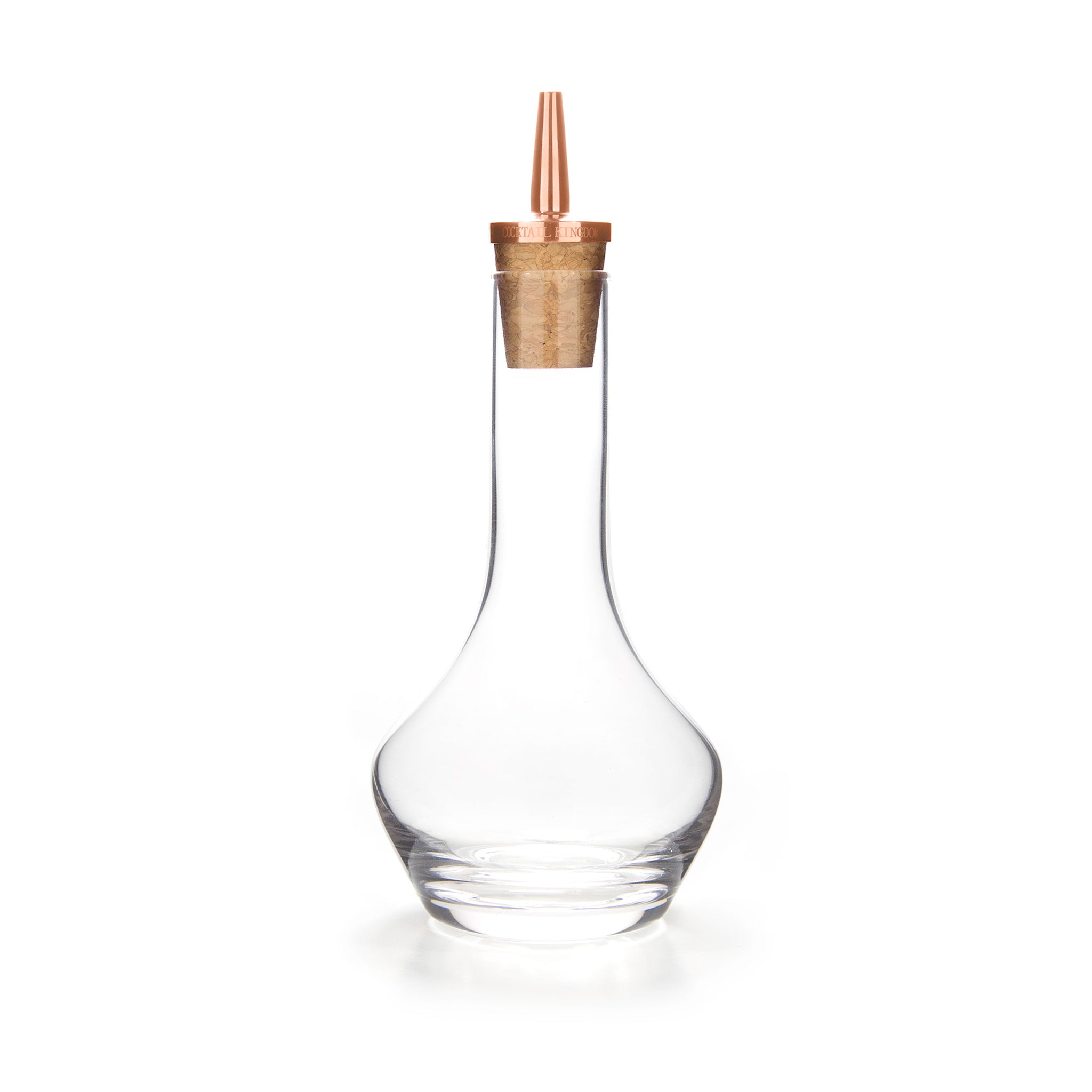 Copper Plated Bitters Bottle with Dasher Top - 100ml (3.4oz) - Perfect for Cocktail Making, Home Bar & Gourmet Cooking