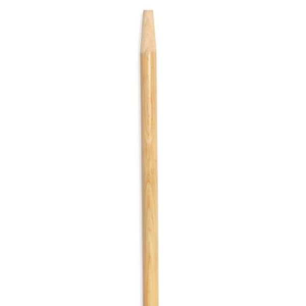 Carolina Mop Manufacturing 7340 LAC 1.12 x 60 Inch Tapered Lacquered Wood Handle Mop - Premium Cleaning Tool for Hardwood Floors, Tile, and Linoleum Surfaces