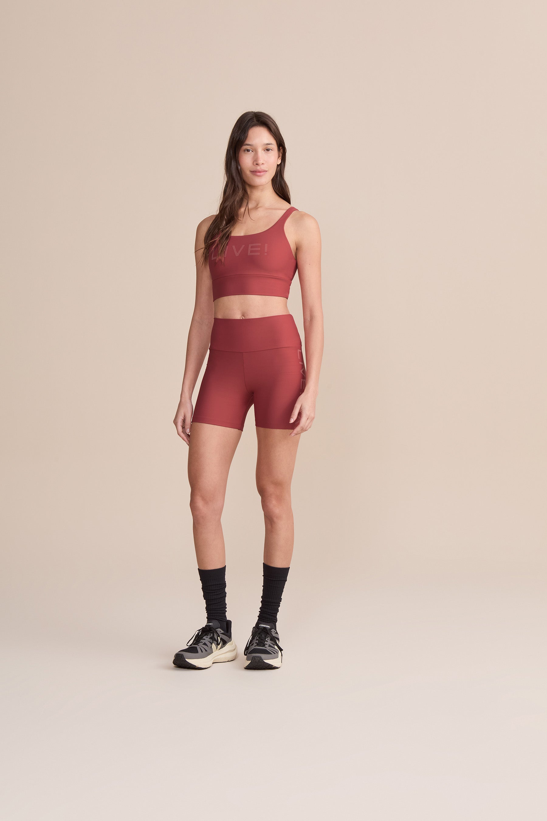 LIVE! Icon Sports Bra for Women - High Support Workout Top for Running, Yoga & Gym - Moisture Wicking & Breathable Activewear