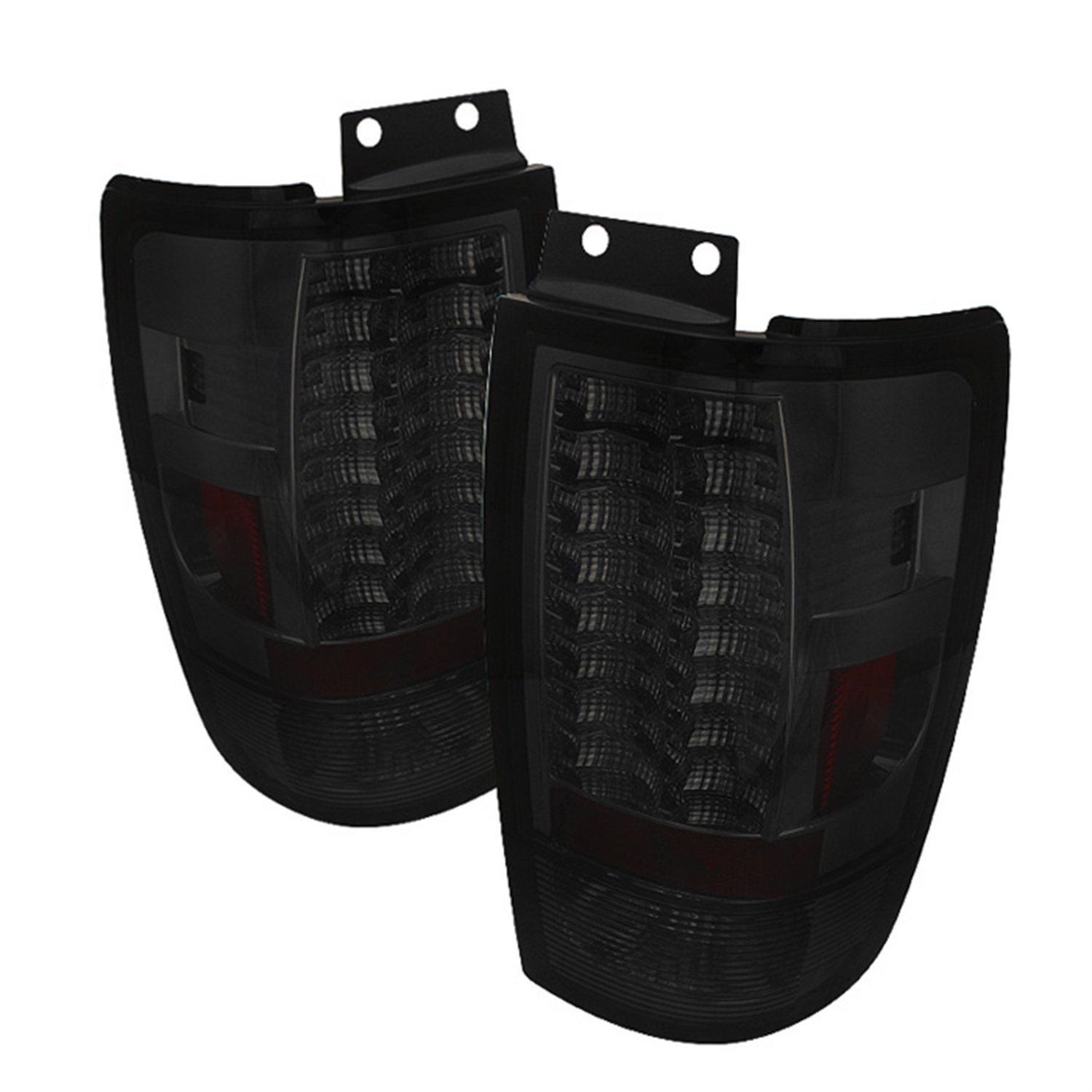 Spyder Auto 111-FE97-LED-G2-SM LED Tail Lights - Red Smoke Lens with Black Housing - Compatible with Select Car Models - Perfect for Night Driving & Custom Car Upgrades