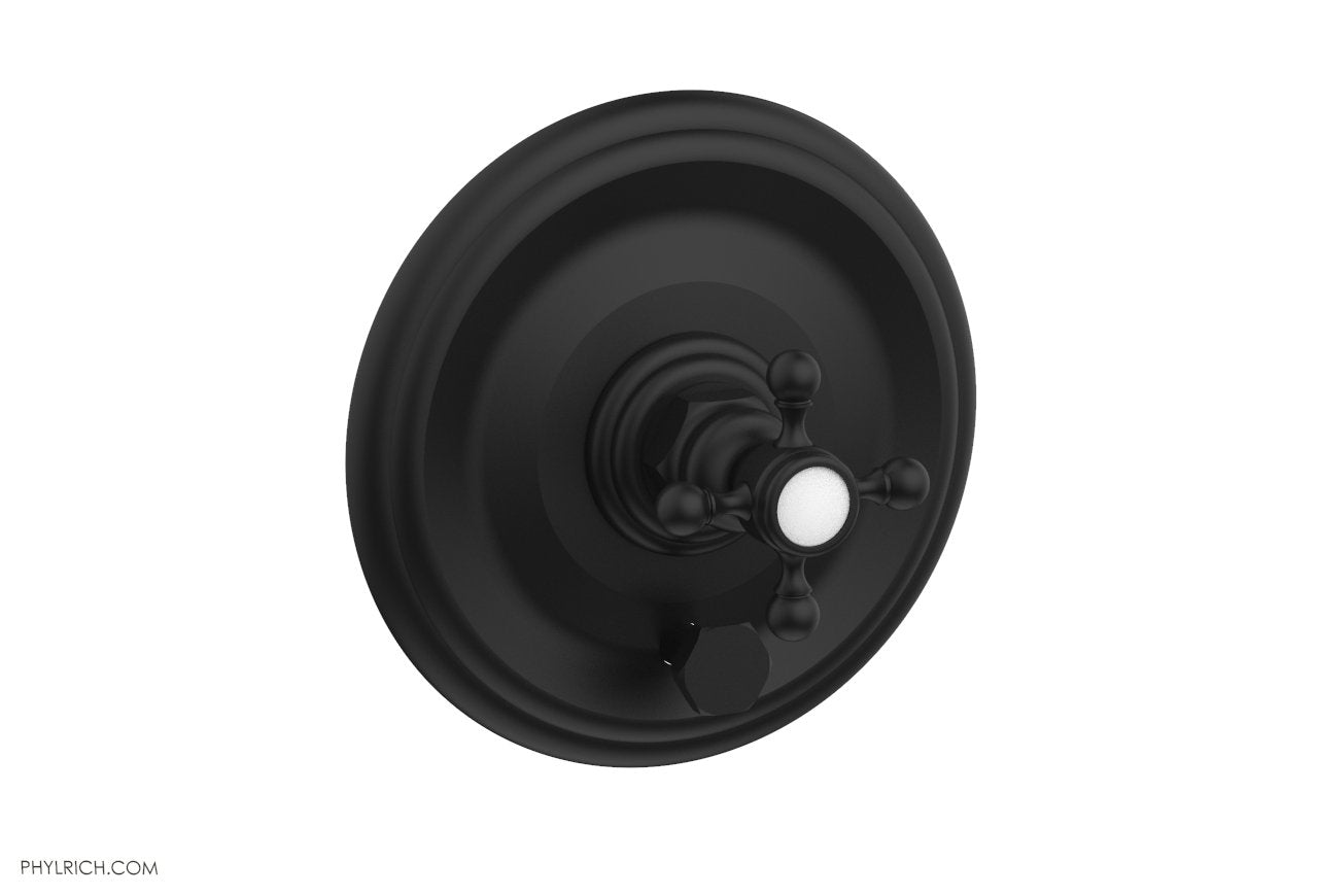 HEX TRADITIONAL Pressure Balance Shower Valve Trim Set with Diverter and Handle - 4-Inch Rough-In - Perfect for Bathroom Renovation and Modern Home Upgrades