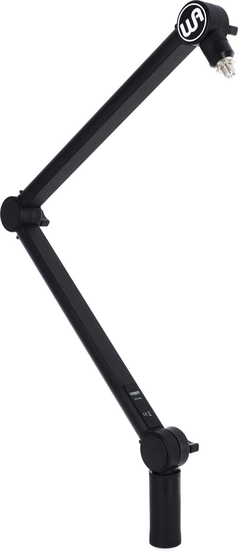 Warm Audio WA-MBA Premium Broadcast Microphone Boom Arm - Black | Professional Studio & Podcasting Mic Stand for Home Recording, Voiceovers & Streaming