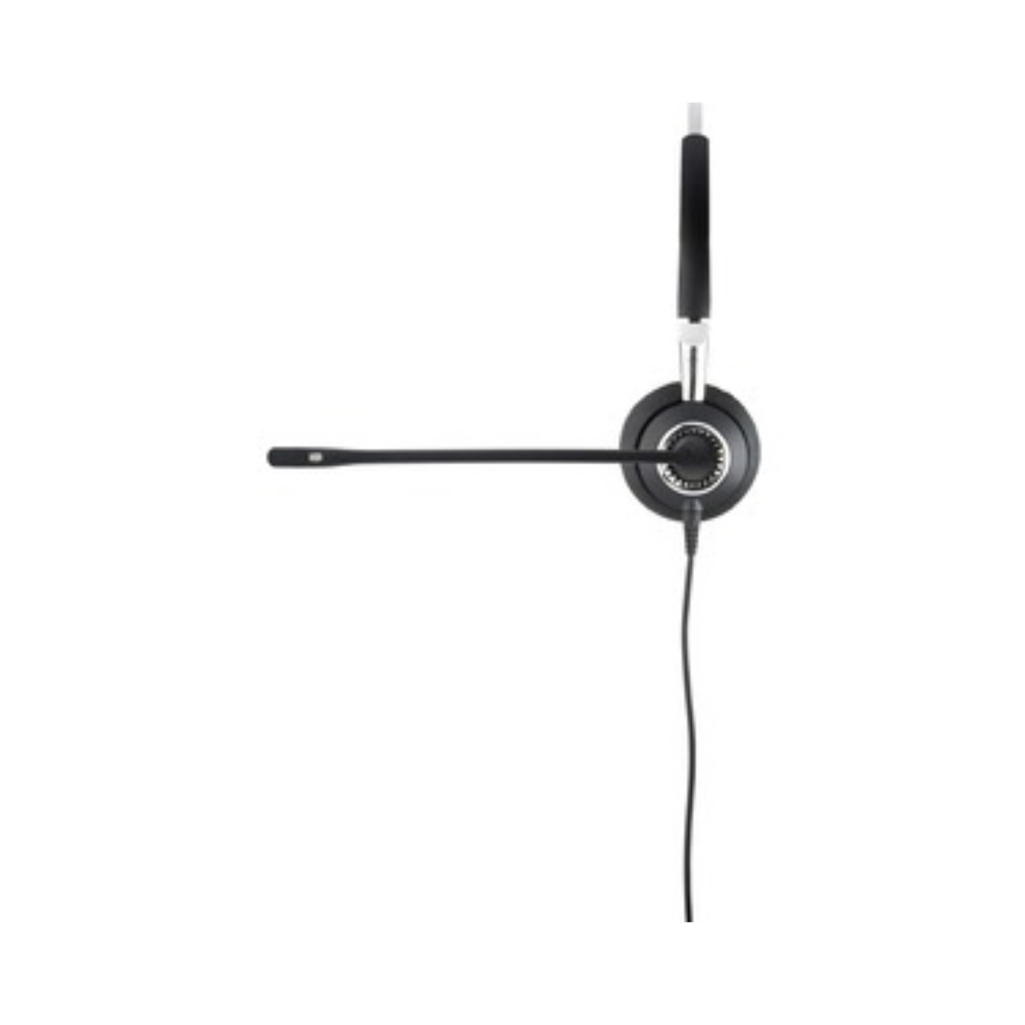 Jabra 2400 II USB Wired Headset - Noise Cancelling Office Headphone with Boom Mic for Call Center, Customer Service & Remote Work (Compatible with PC, Laptop & VoIP Systems)