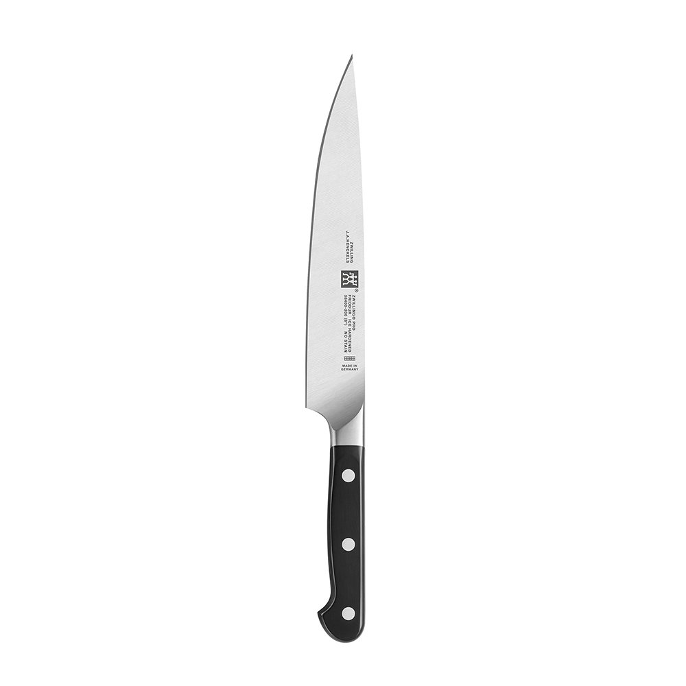 ZWILLING Pro 2-Piece Carving Knife & Fork Set - Premium Stainless Steel for Roast Beef, Turkey & Ham - Perfect for Holiday Dinners & Family Gatherings