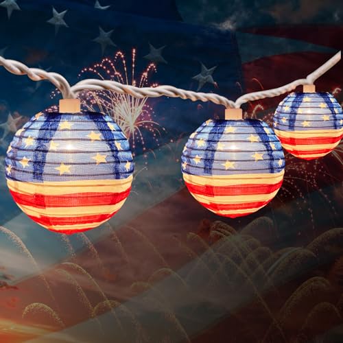 Flag Lantern Lights