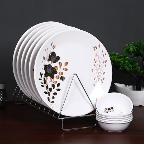 Gold-6 Full Plates & 6 bowl