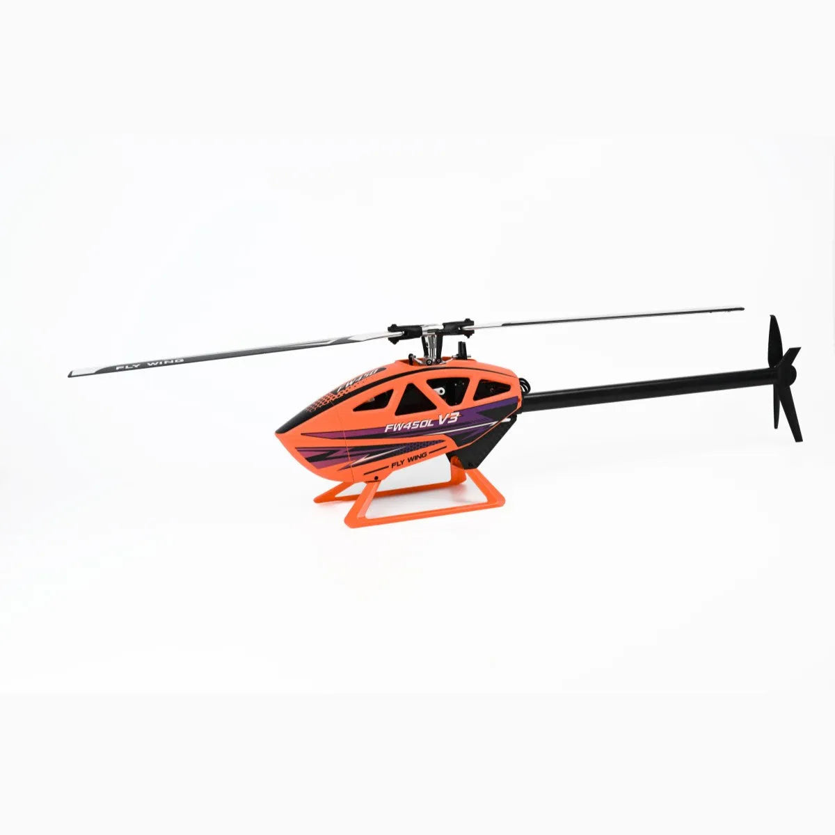 FLY WING FW450L V3 6CH 3D Auto Acrobatics GPS RC Helicopter with Altitude Hold - RTF/BNF/PNP Options & H1 Flight Control System - Perfect for Outdoor Aerial Photography, FPV Racing and RC Hobby Flying