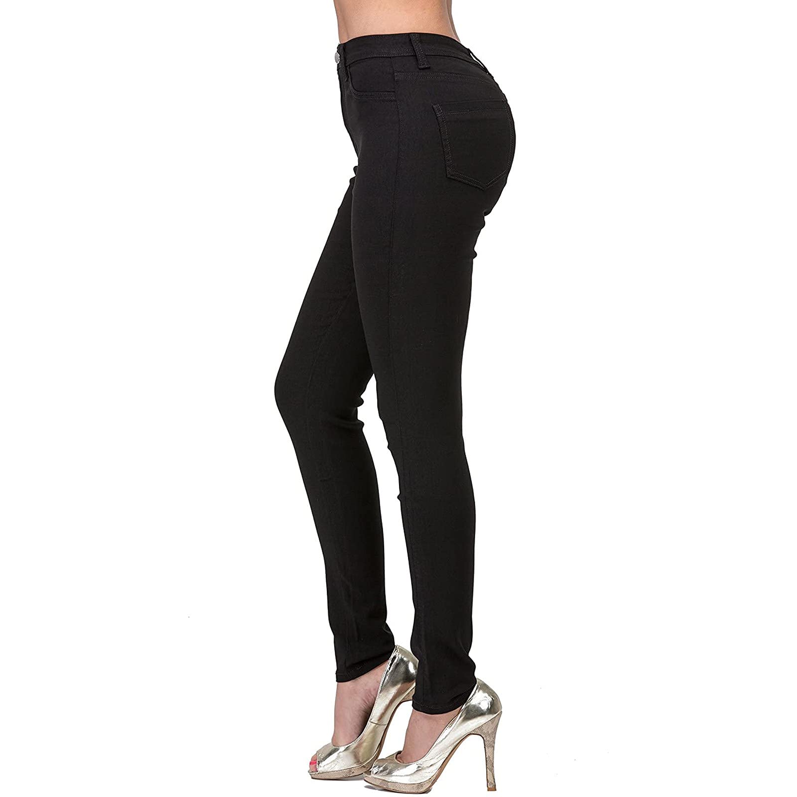 Balakie Women's High Waist Super Stretch Skinny Jeans - Premium Comfort Denim Pants for Everyday Wear, Work & Casual Outfits