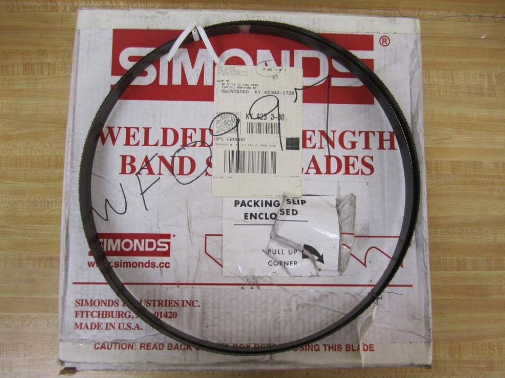 Simonds 40826700 Band Saw Blades - 3 Pack | High-Performance Metal Cutting Blades for Woodworking, DIY Projects & Professional Use | Perfect for Cutting Hardwoods, Softwoods & Metal Pipes