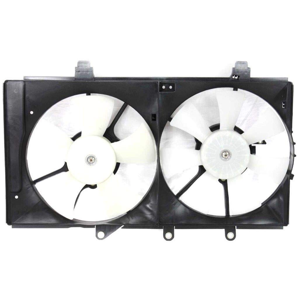 Dodge Neon/SX 2.0 Radiator Fan 2004-2005 - Dual Fan for Automatic Transmission 4-Speed 2.0L Engine - CH3115137 5019210AA - Perfect for Cooling System Repair & Replacement