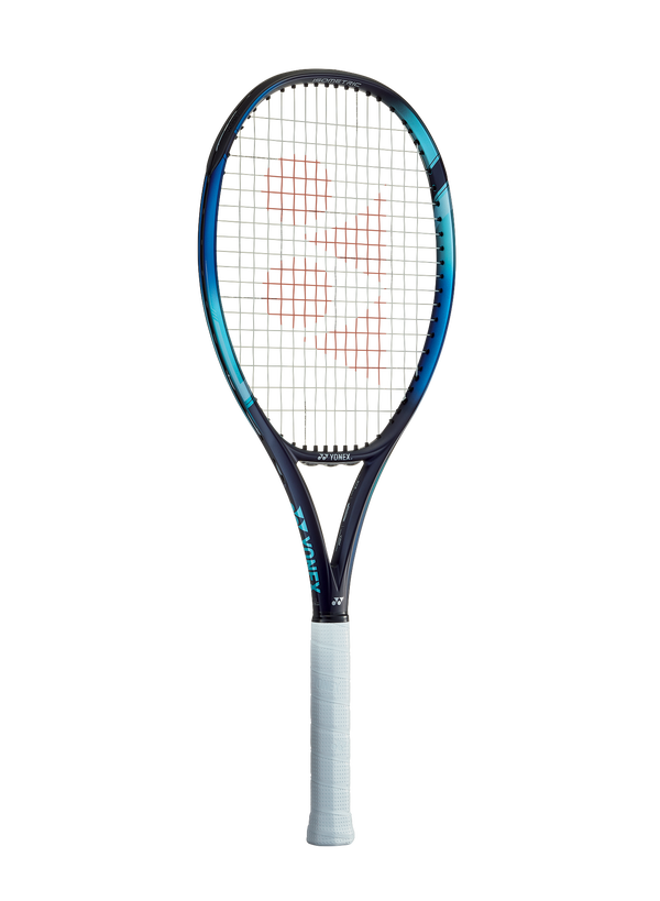 Yonex EZONE 100SL 7th Gen 270G Unstrung Tennis Racket - Sky Blue | Lightweight Performance Racquet for Women & Junior Players | Perfect for Competitive Matches & Training Sessions