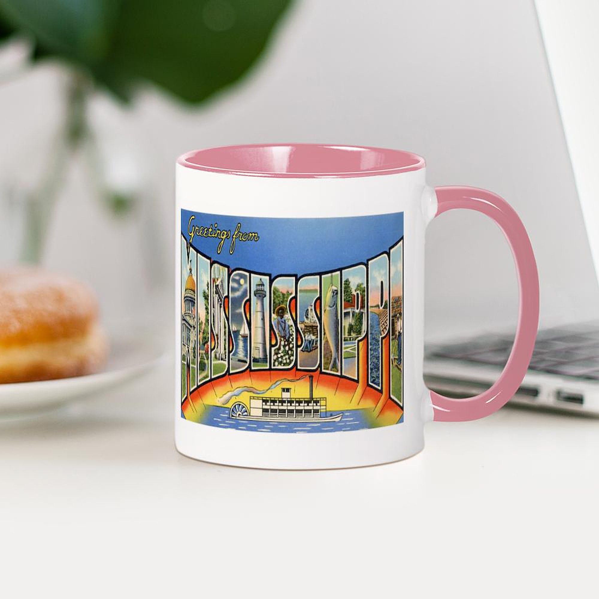 Mississippi MS 11 oz (325 ml) Ceramic Coffee Mug - Perfect for Home, Office & Gifts | CafePress