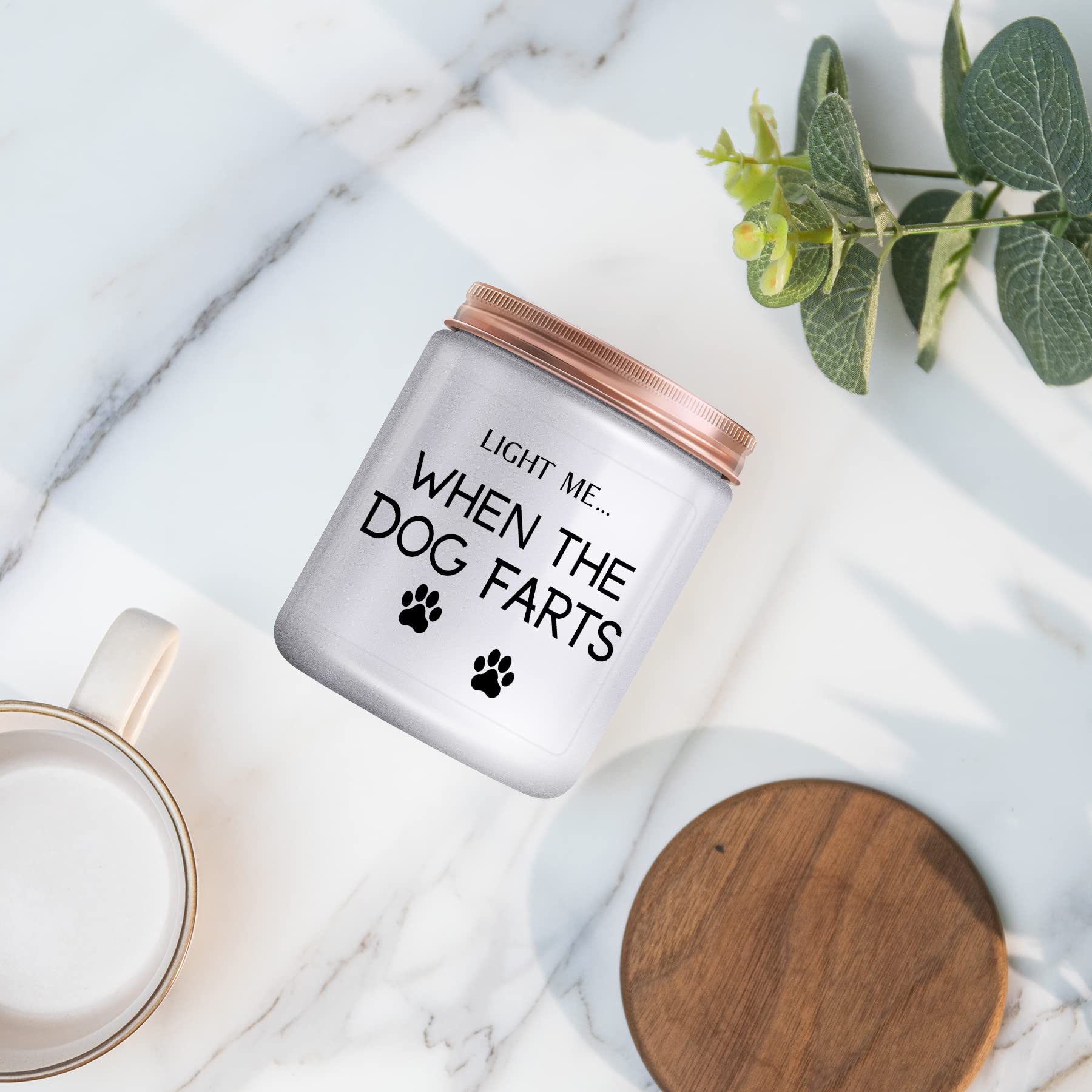 Funny Dog Mom Gifts for Women - Lavender Scented Candle for Pet Lovers, Best Friends, Girlfriends & Coworkers - Perfect Birthday, Christmas & Thanksgiving Present - Relaxing Aromatherapy Gift for Home & Office