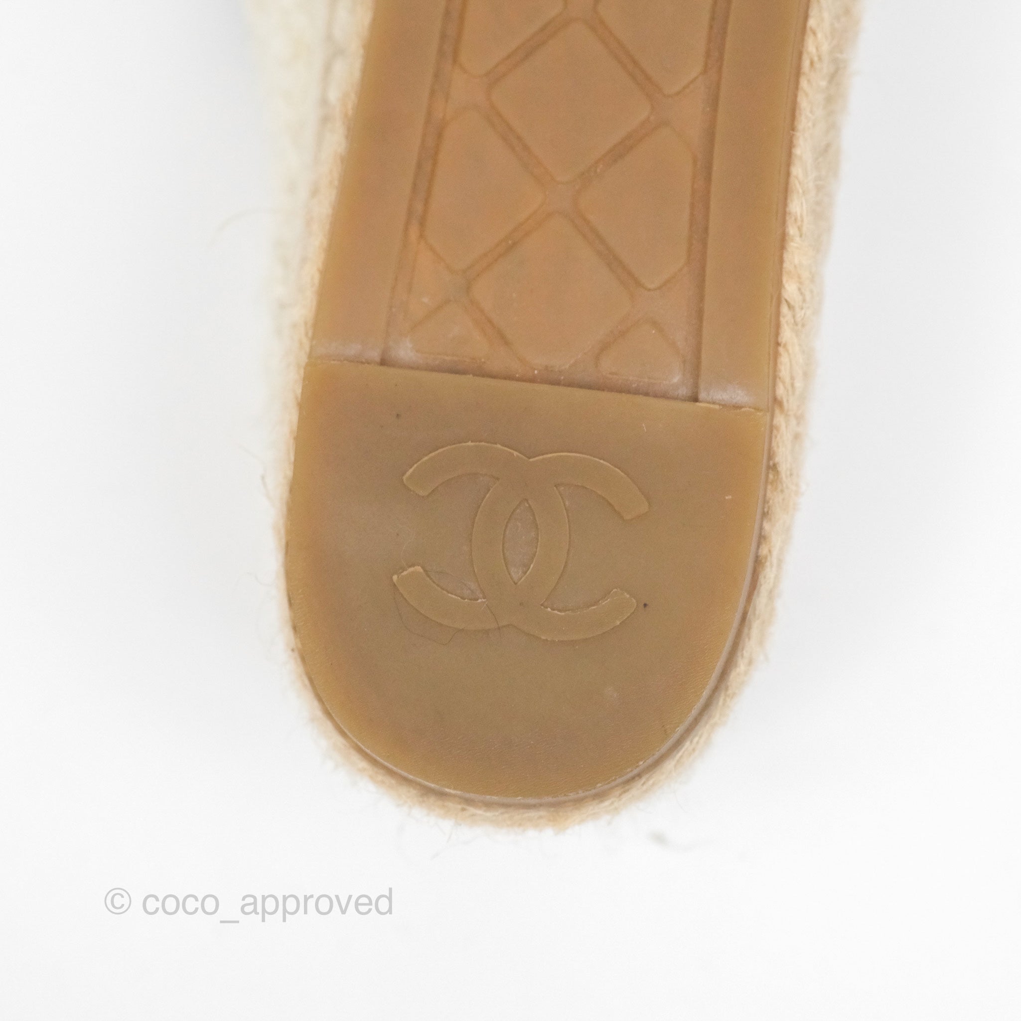 Chanel CC Logo Black & White Tweed Espadrilles Women's Shoes Size 36 - Perfect for Casual Outings, Summer Weddings & Beach Vacations