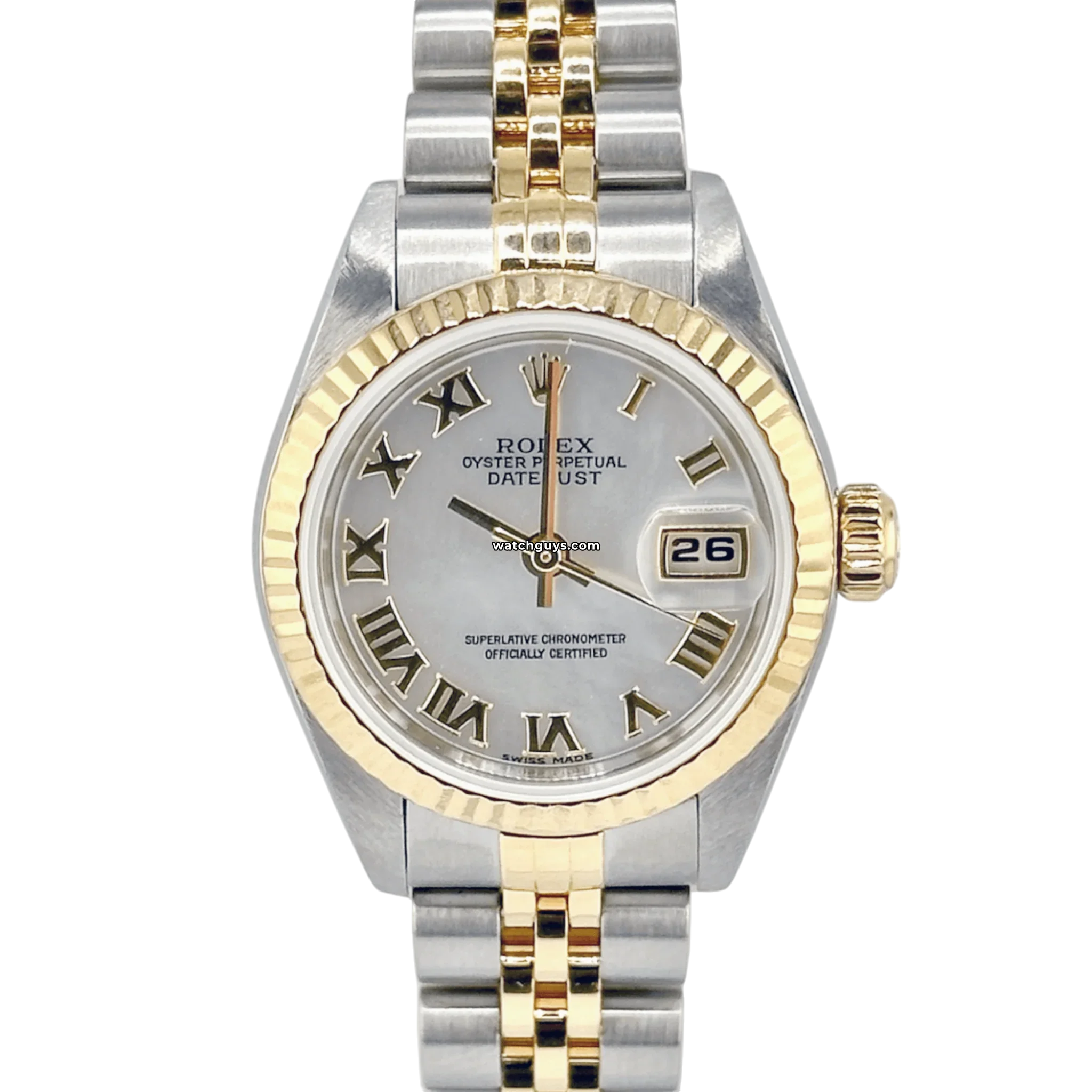 Rolex Datejust 79173 Women's Watch with Genuine Mother of Pearl Dial - Luxury Timepiece for Business, Formal Events & Special Occasions