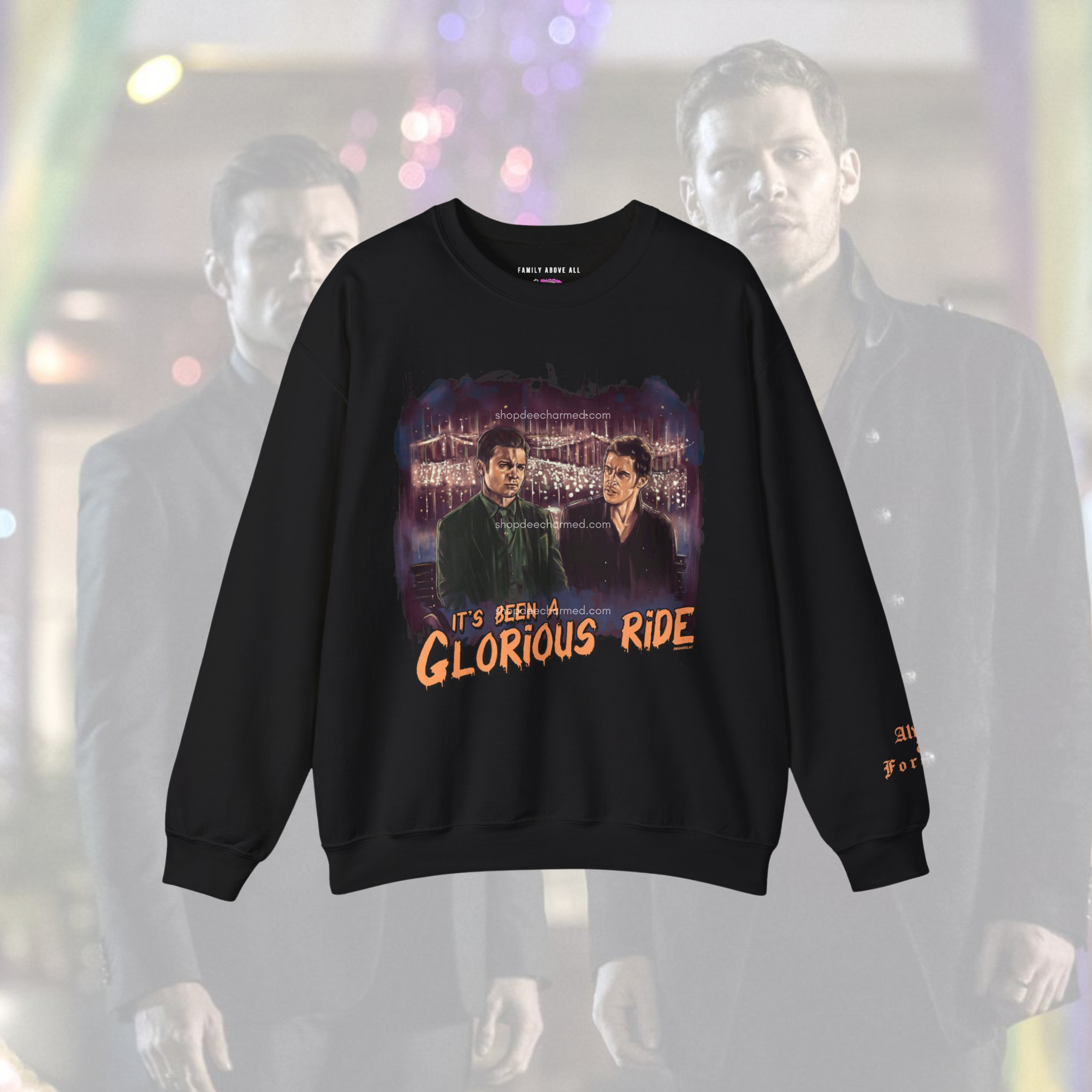 Glorious Ride Crewneck Sweatshirt - Men's Casual Pullover Hoodie for Streetwear & Outdoor Activities