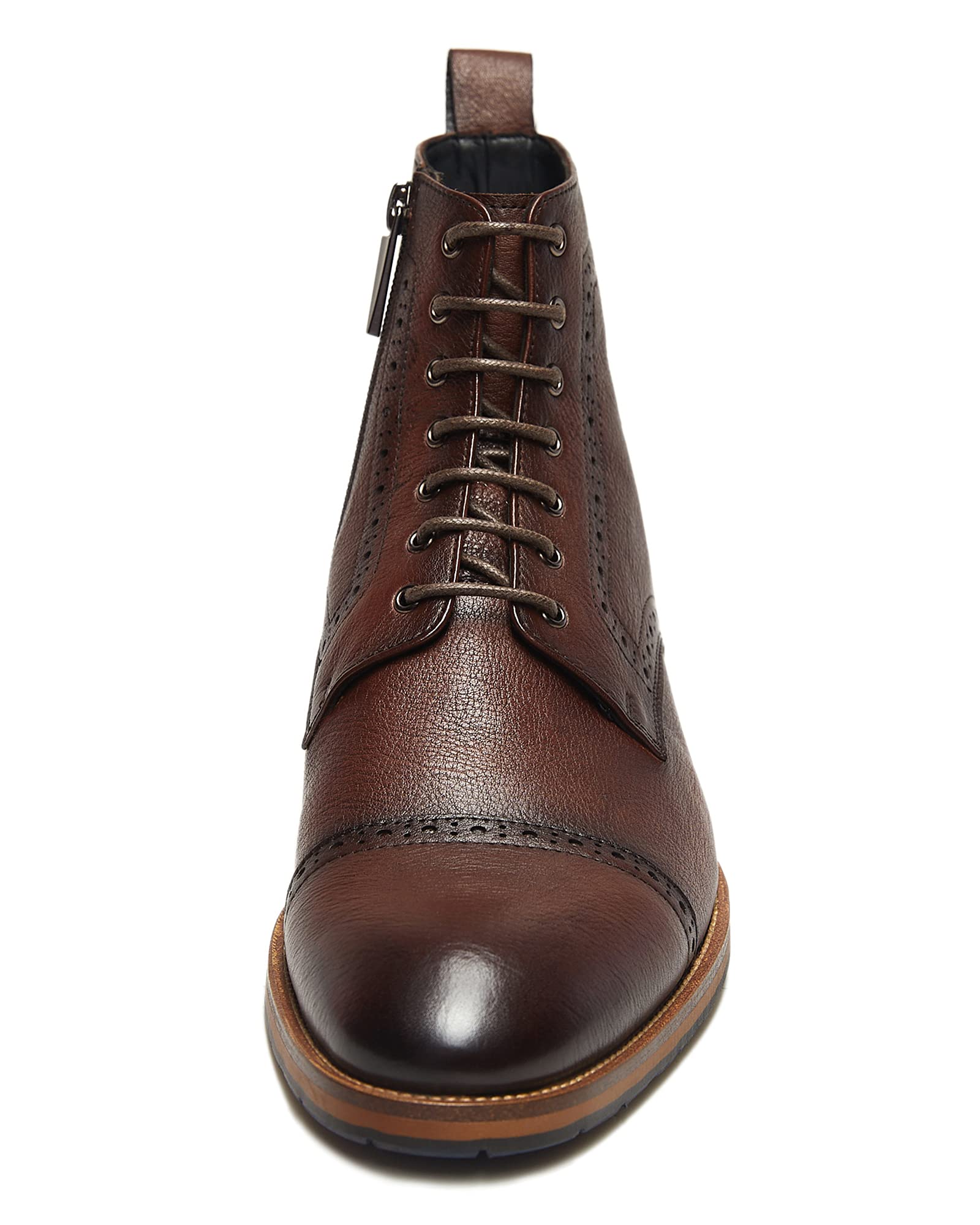 **Men's Genuine Leather Motorcycle Boots - Combat, Casual & Work Boots for Riding, Outdoor & Daily Wear**