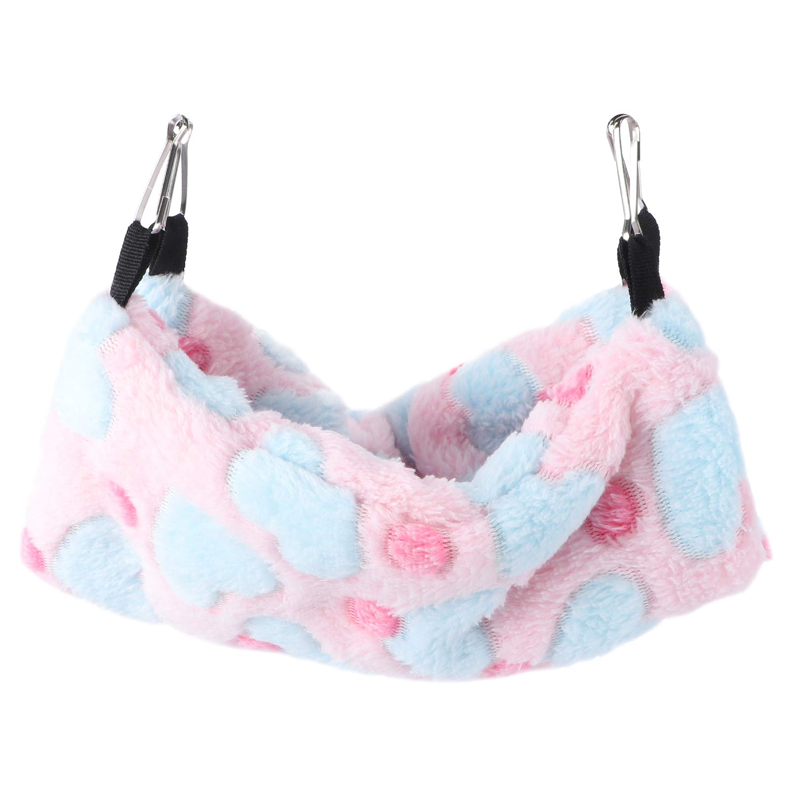 TEHAUX 1Pc Warm Hamster Hammock - Cozy Pet Sleeping Bag & Hanging Nest for Small Animals - Perfect for Hamsters, Mice, Gerbils & Other Tiny Pets (Use in Cages, Playpens or as a Comfortable Bed)
