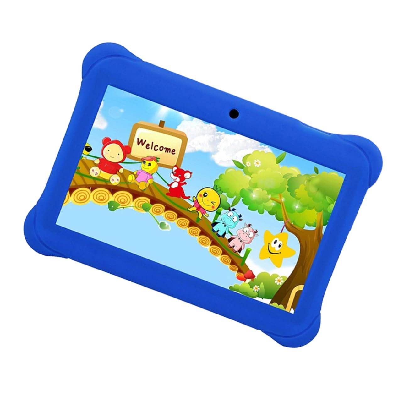 OSALADI 2-Pack Kids Tablet - 8GB Quad-Core Android WiFi Learning Tablet for Children with Parental Controls | Perfect for Homeschooling, Travel & Educational Games
