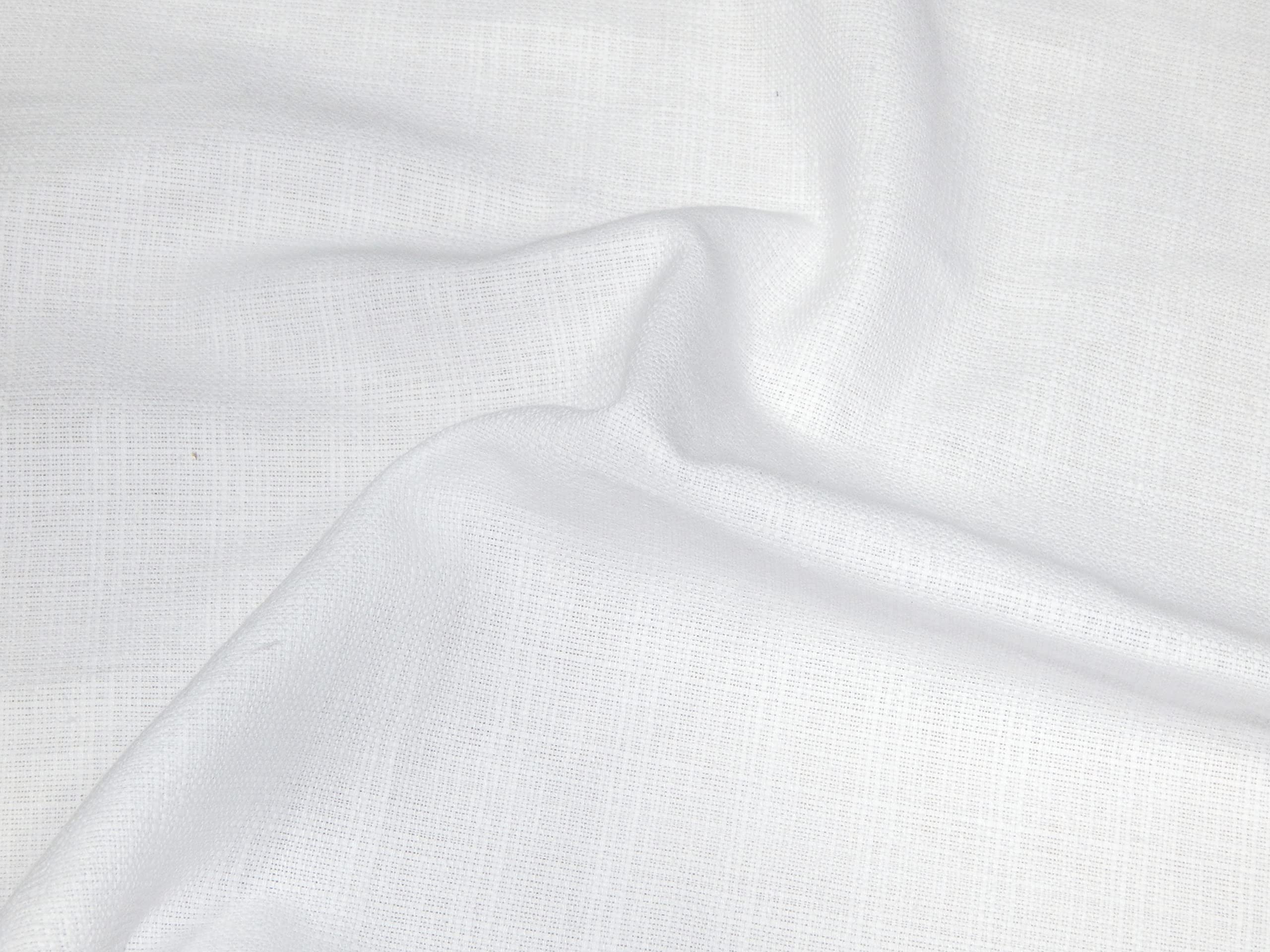 Premium Cotton 6-Seater Tablecloth - Fade-Resistant, Durable & Machine Washable - 60 x 84 Inch White Dining Table Cover - Perfect for Family Dinners, Parties & Outdoor Events