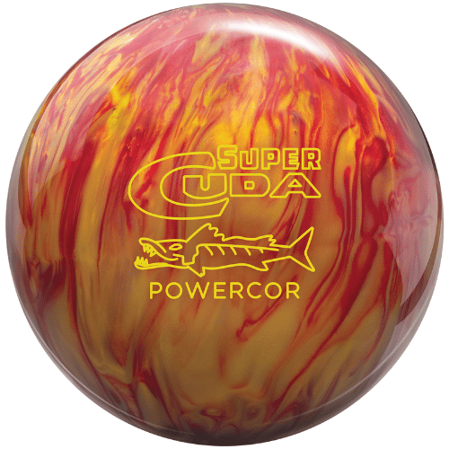 Columbia 300 Super Cuda PowerCOR Pearl Bowling Ball - High Performance Reactive Resin for Hook Potential | Perfect for League Play & Tournament Competition