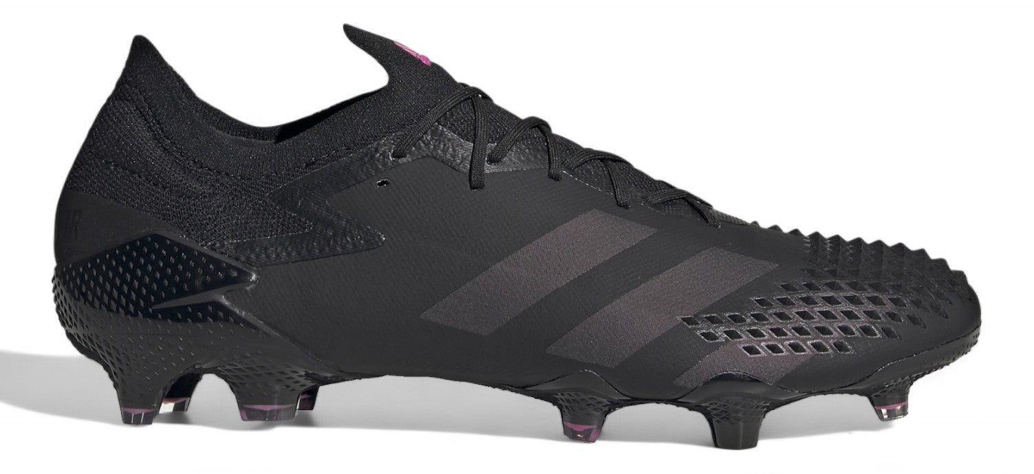 Adidas Predator 20.1 Low FG Soccer Cleats - Dark Motion Colorway - Firm Ground Football Boots for Men | Perfect for Competitive Matches & Training Sessions