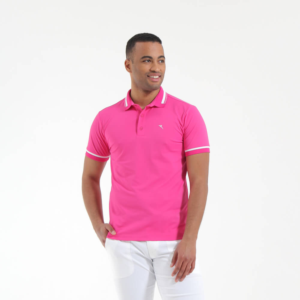 ALLOW | Stretch Pique Polo Shirt for Men | Breathable & Comfortable | Final Sale | Perfect for Casual Wear, Office & Outdoor Activities