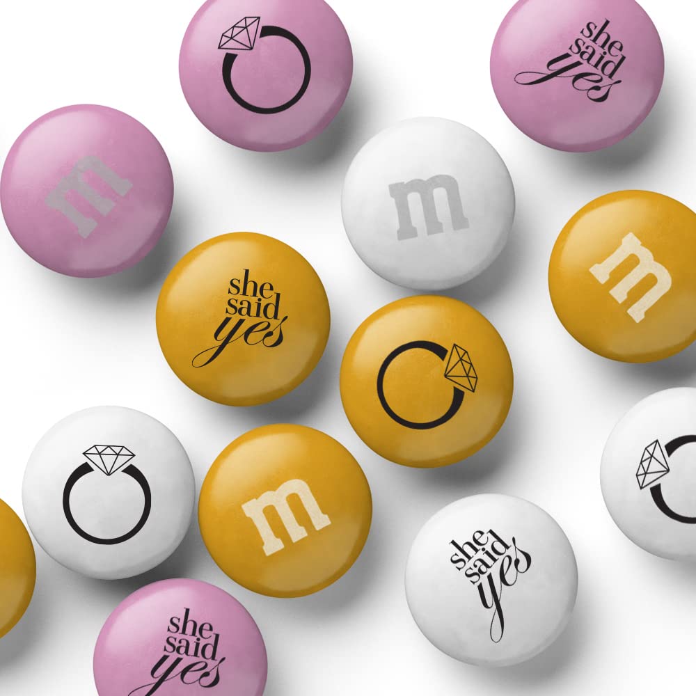 M&M'S Milk Chocolate Bulk Candy - 5lbs for Engagement Parties, Wedding Favors, Candy Buffets & Chocolate Bars | Sweet Treats for Celebrations, Bridal Showers & Dessert Tables