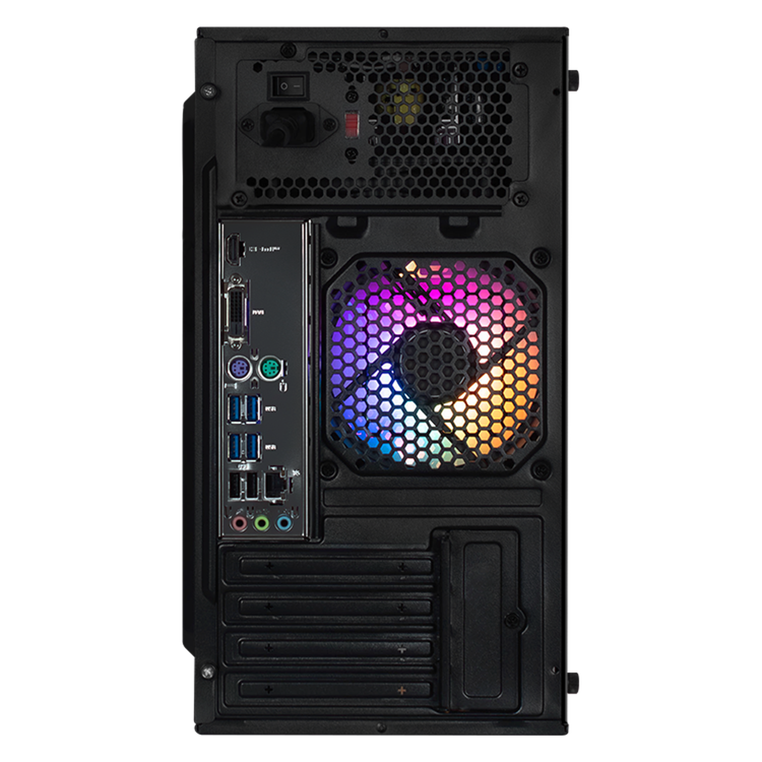 Xtreme PC Gaming Desktop - AMD Radeon Vega 7 Ryzen 5 5600GT, 32GB RAM, 1TB SSD, WiFi - Doom Pro Black (Ideal for Gaming, Streaming & Content Creation)