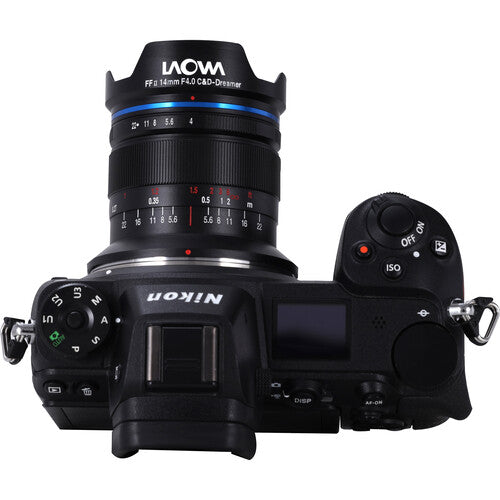 Laowa 14mm F4 FF RL Zero-D Lens for Nikon Z Mount - Ultra Wide Angle Prime Lens for Landscape, Architecture & Astrophotography