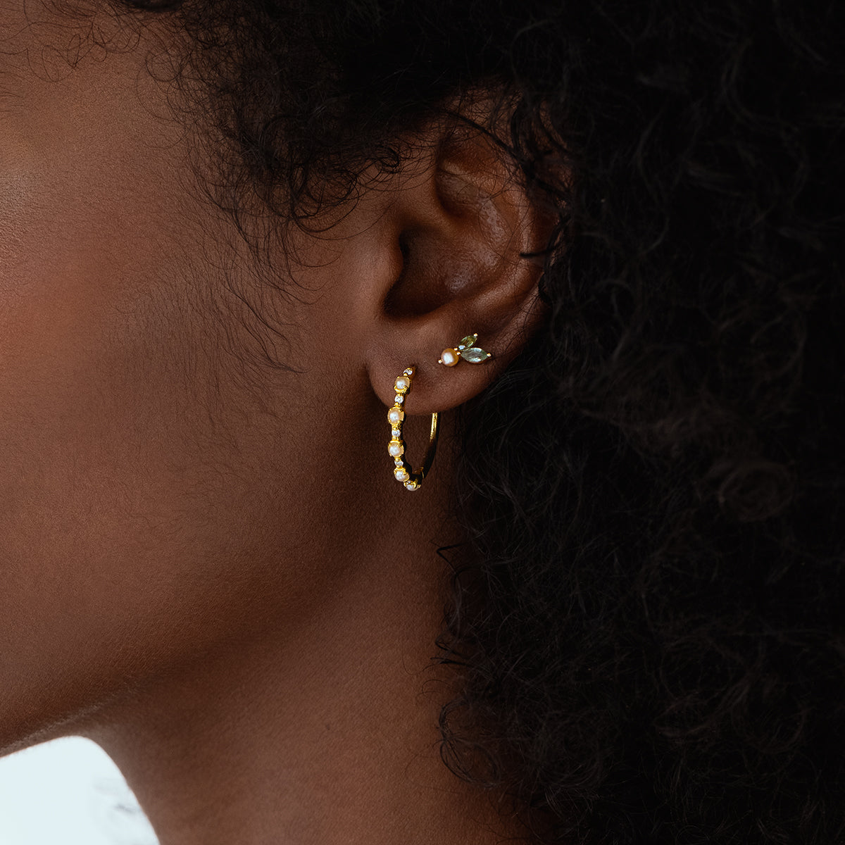 Fairy Stud Earrings for Women - Dainty Floral Flower Studs - Perfect for Everyday Wear, Parties & Gifts