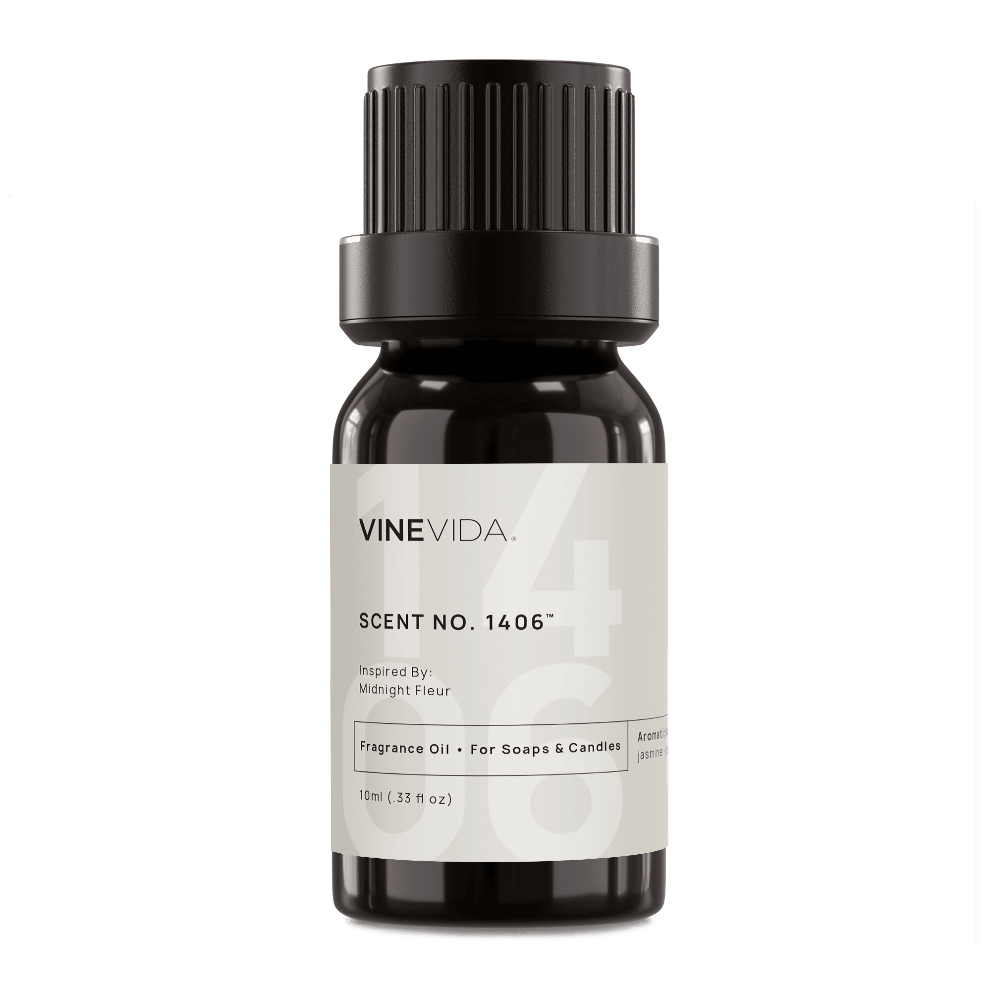 NO. 1406 Fragrance Oil for Soaps & Candles - Midnight Fleur by Nest Inspired Scent | Perfect for DIY Home Fragrance, Bath & Body Products