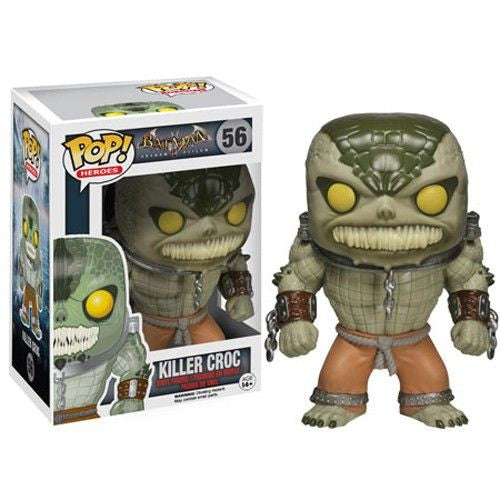 DC Universe Pop! Vinyl Figure - Killer Croc from Batman: Arkham Asylum - Collectible Action Figure for DC Comics Fans, Home Decor & Gift for Batman Lovers