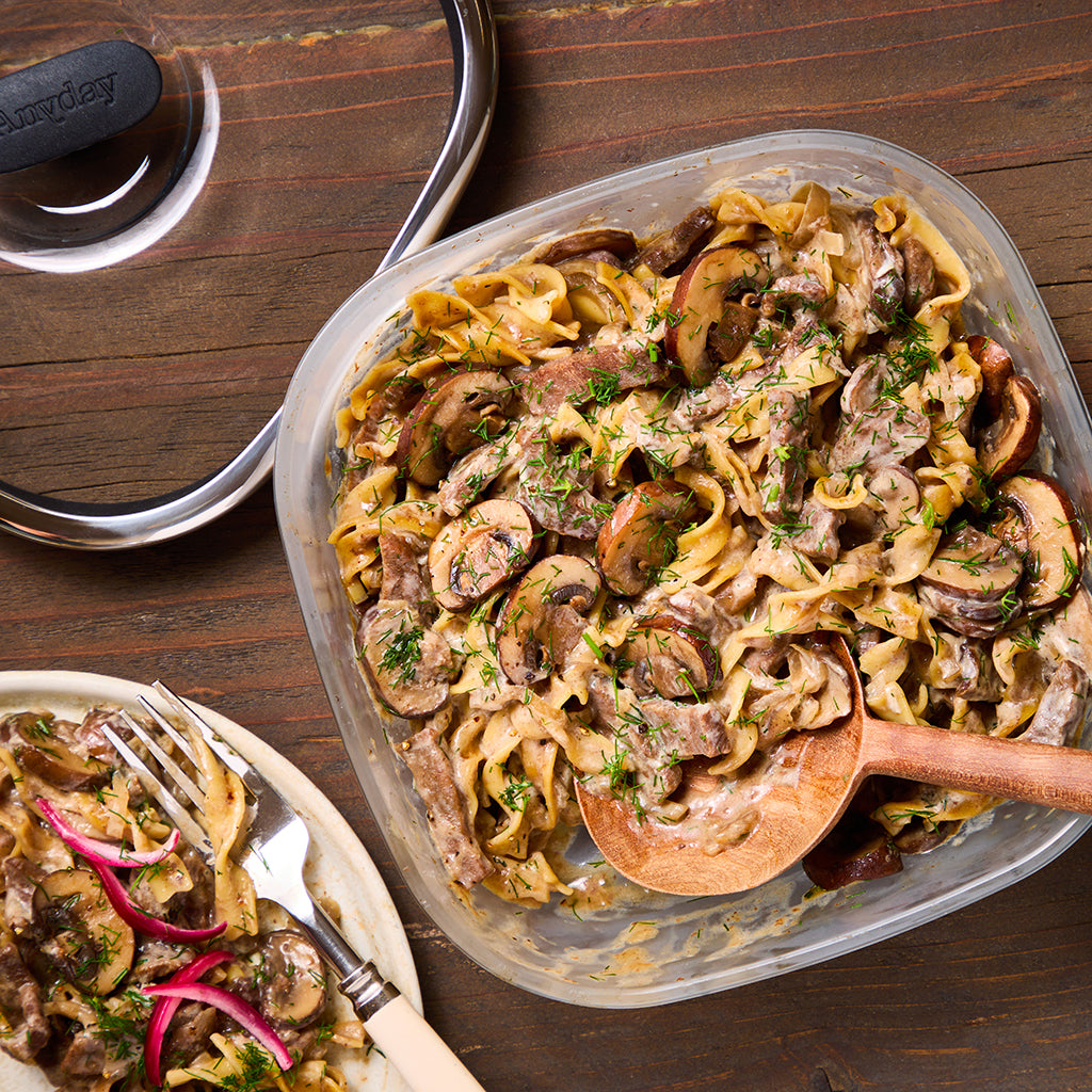 Delicious Beef Stroganoff Casserole Recipe - Easy Homemade Russian Comfort Food for Family Dinners & Potlucks