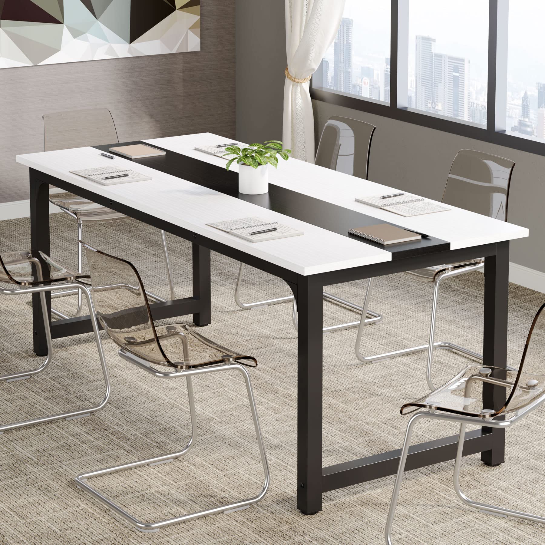 Tribesigns 6FT Conference Table - 70.8