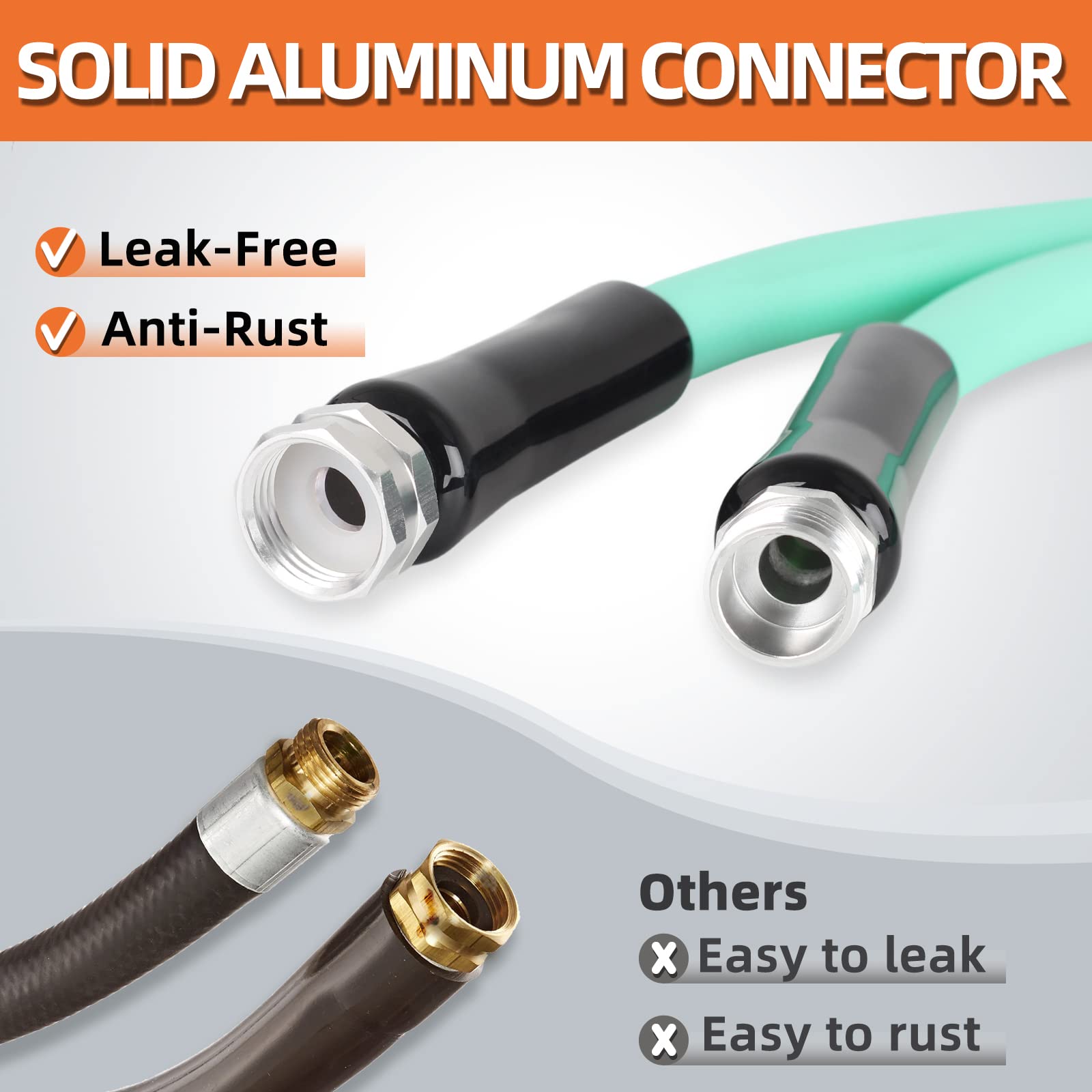 75ft Premium RV Water Hose with Storage Bag - 5/8
