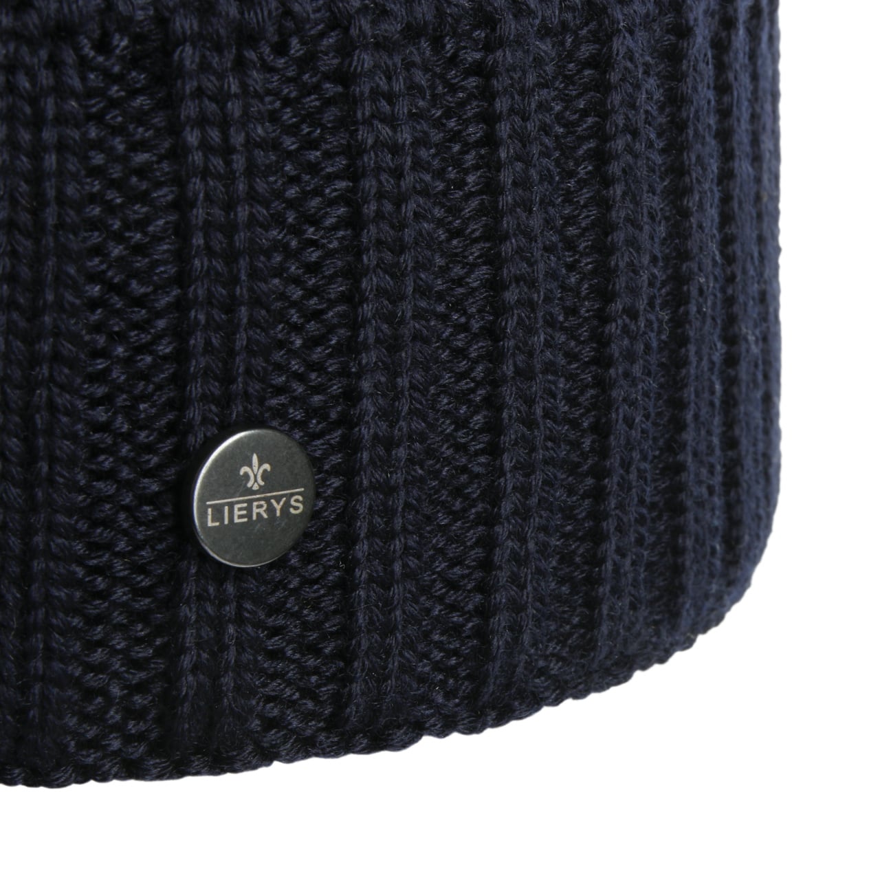 Lierys Merino Wool Rib Knit Beanie - Soft Winter Hat for Men & Women - Perfect for Skiing, Hiking & Cold Weather Activities