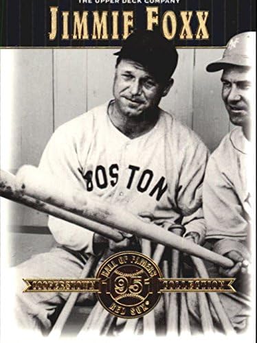 2001 Upper Deck Hall of Famers #35 Jimmie Foxx MLB Baseball Trading Card - Vintage Collectible for Sports Memorabilia Fans & Card Collectors - Perfect for Display, Investment, and Baseball History Enthusiasts