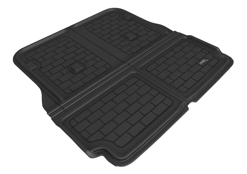 3D MAXpider Tesla Model X Cargo Liner - Custom Fit for 2016-2020 Models, Black Kagu Material, Behind 2nd Row Cross Fold Design | Perfect for Road Trips, Pet Protection & Cargo Organization